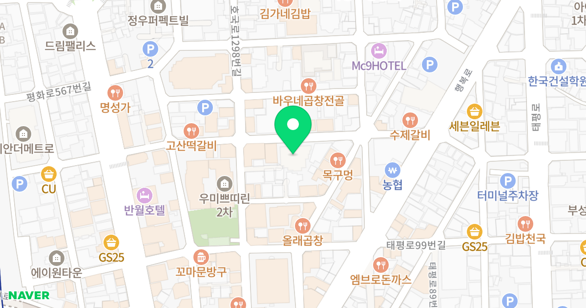 우주마루6차 위치 지도 - 경기도 의정부시