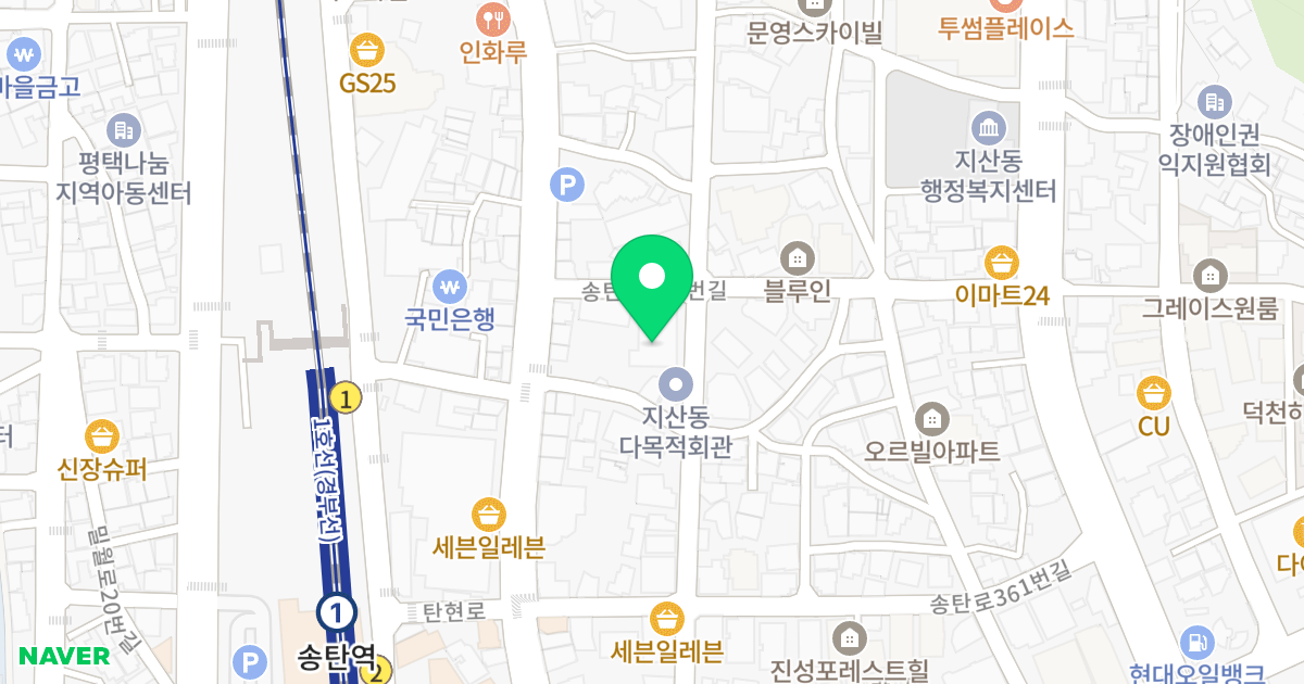 Y.G캐슬 위치 지도 - 경기도 평택시 송탄로371번길 31