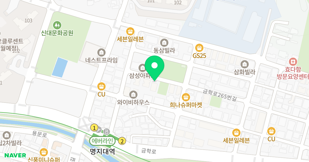 베네치아 위치 지도 - 경기도 용인시 처인구 금학로241번길 14-6