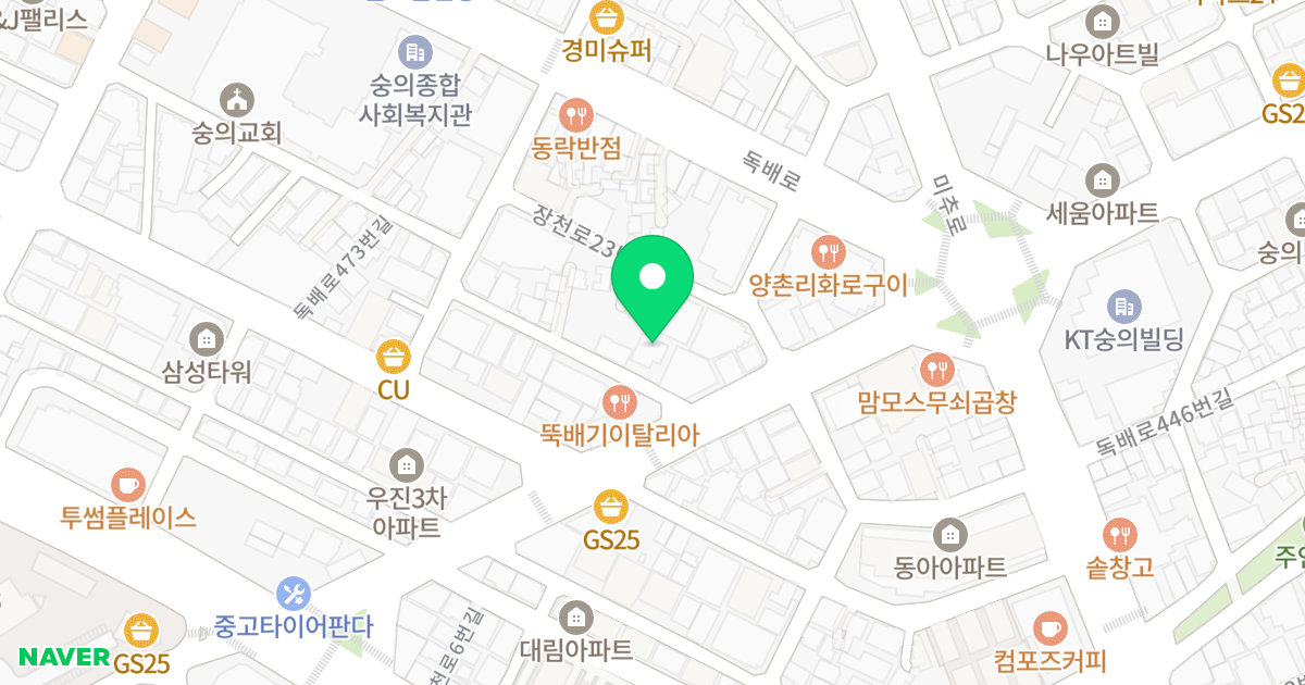 모아타운 위치 지도 - 인천광역시 미추홀구 장천로19번길 4