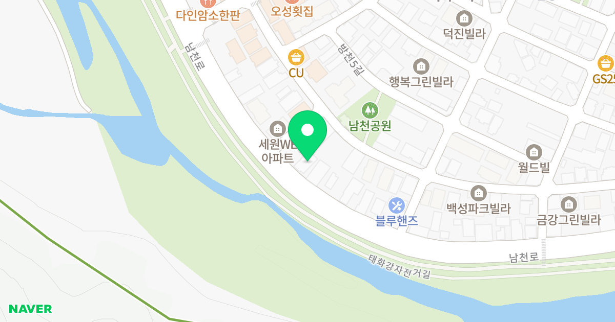 주건축물제1동 위치 지도 - 울산광역시 울주군 언양읍