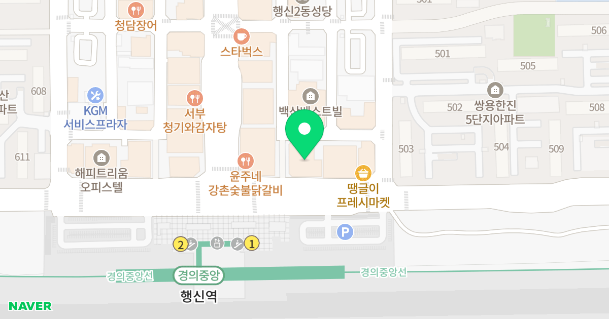 Grand Hill 위치 지도 - 경기도 고양시 덕양구 소원로 107