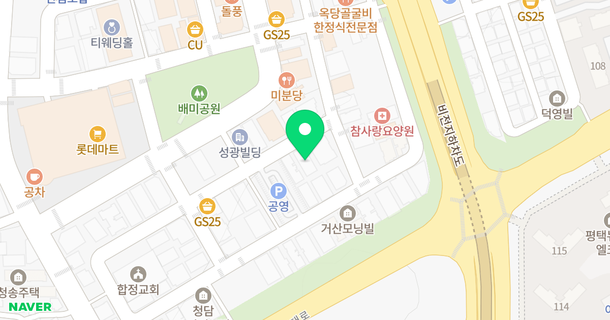 제1동 위치 지도 - 경기도 평택시 평택5로34번길 114