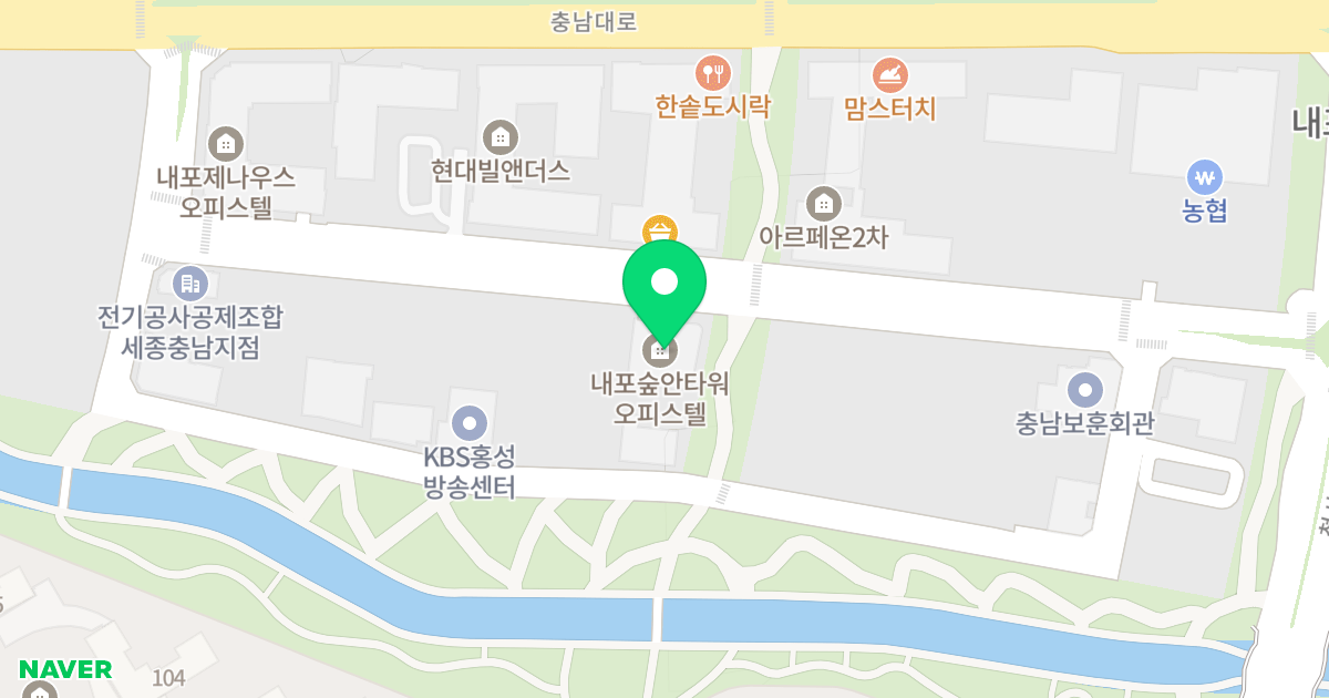 주1동 위치 지도 - 충청남도 홍성군 홍북읍 상하천로 34