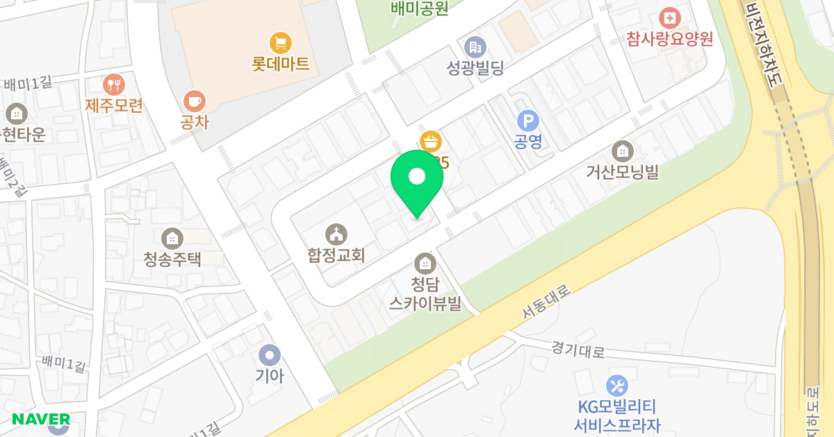 (971-8) 위치 지도 - 경기도 평택시
