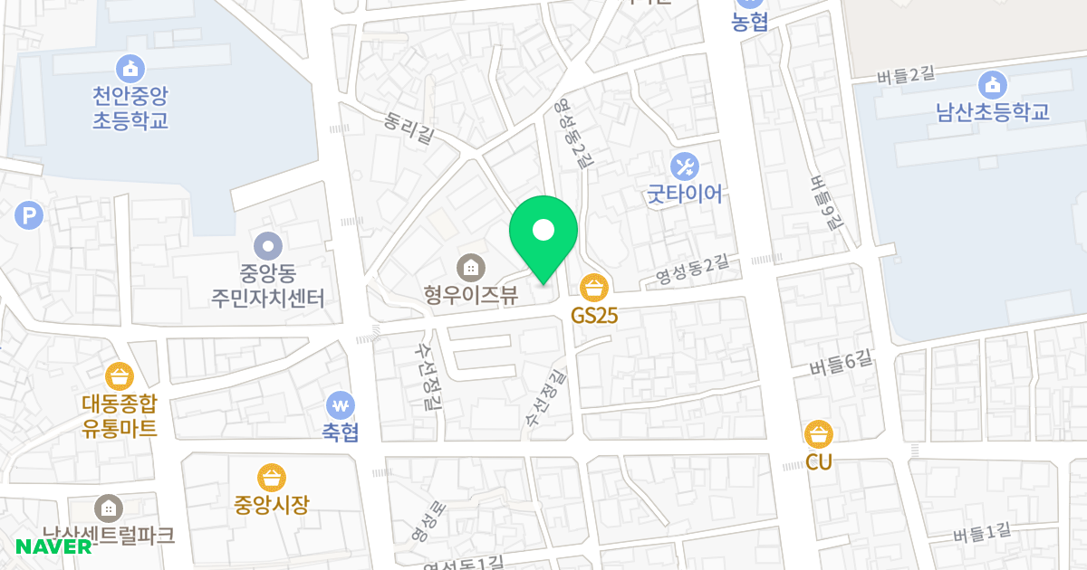 (16-6) 위치 지도 - 충청남도 천안시 동남구 미나릿길 59