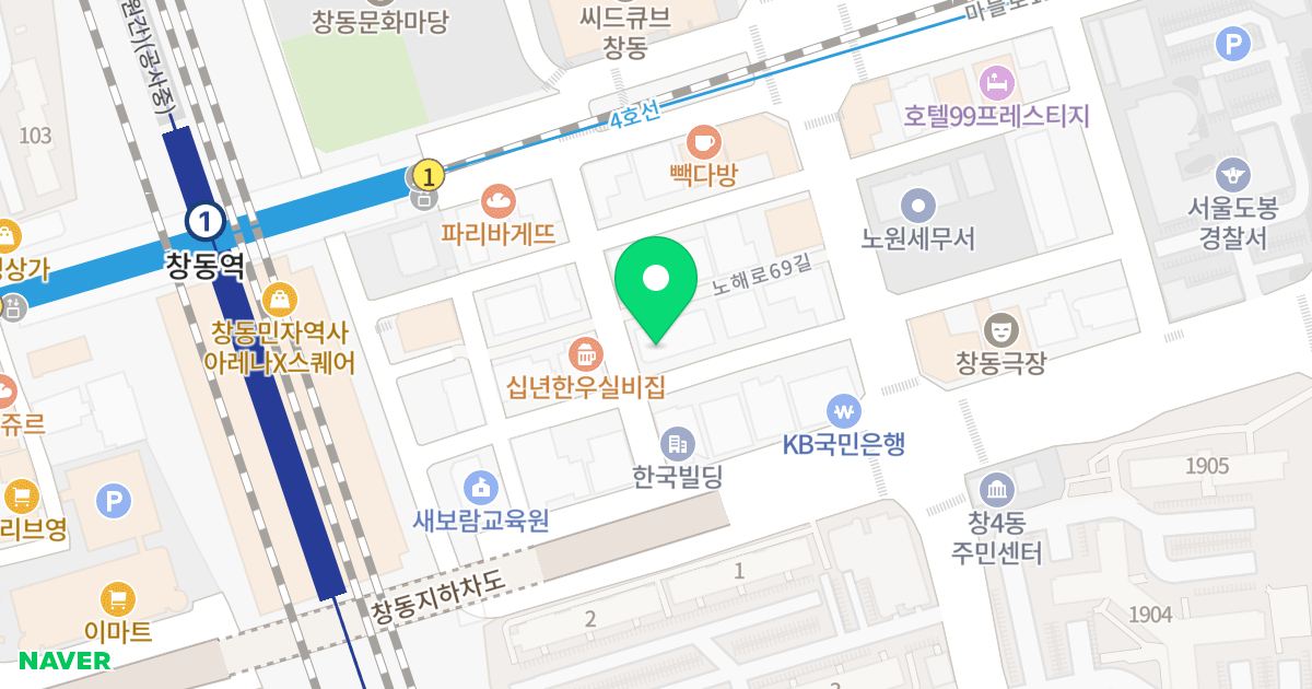 (10) 위치 지도 - 서울특별시 도봉구 노해로69길 15-15