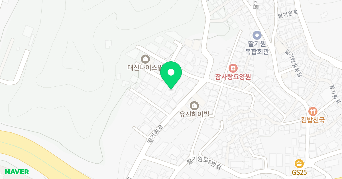 프레즈하우스2차 위치 지도 - 경기도 구리시 딸기원로 23-7