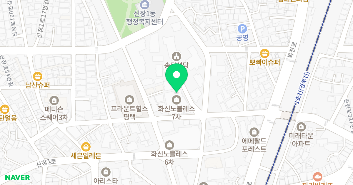 화신노블레스 7차 위치 지도 - 경기도 평택시 신장로82번길 77