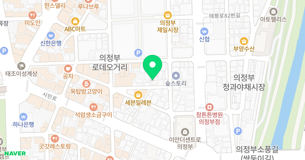 라임시티 위치 지도 - 경기도 의정부시 시민로143번길 21-6