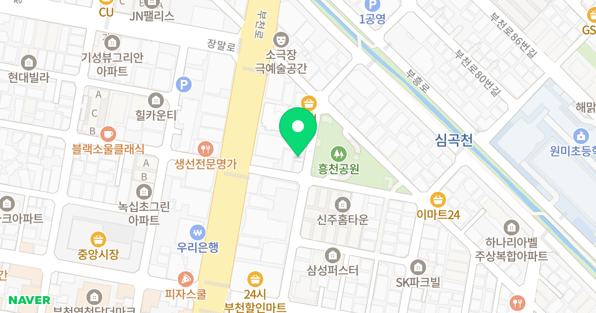 녹원오피스텔 위치 지도 - 경기도 부천시 원미구  26