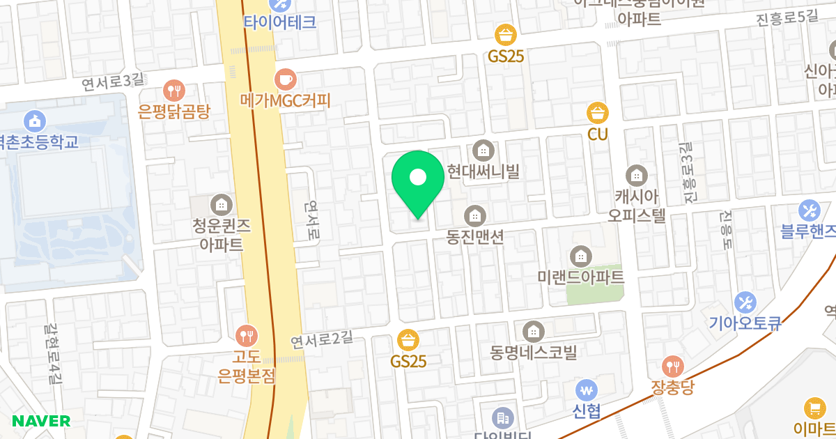 (38-43) 위치 지도 - 서울특별시 은평구 진흥로1길 13-22