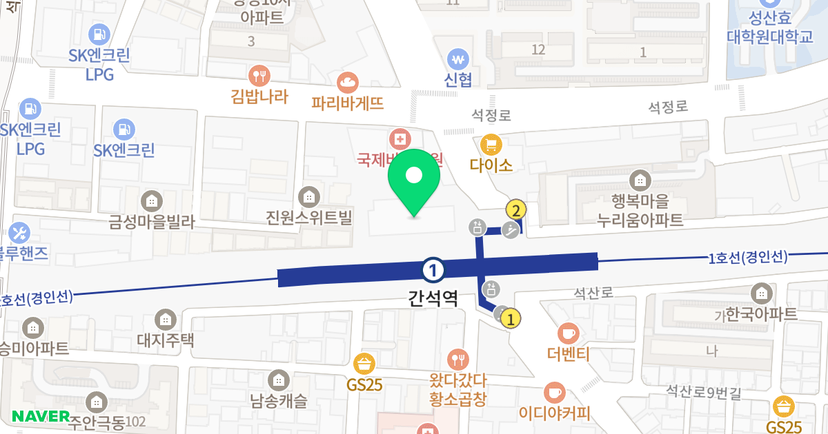 세림 더 펠리체 위치 지도 - 인천광역시 남동구 석정로 522-12