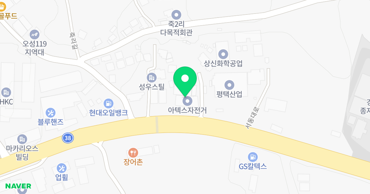 (13-3) 위치 지도 - 경기도 평택시 오성면 서동대로 2077