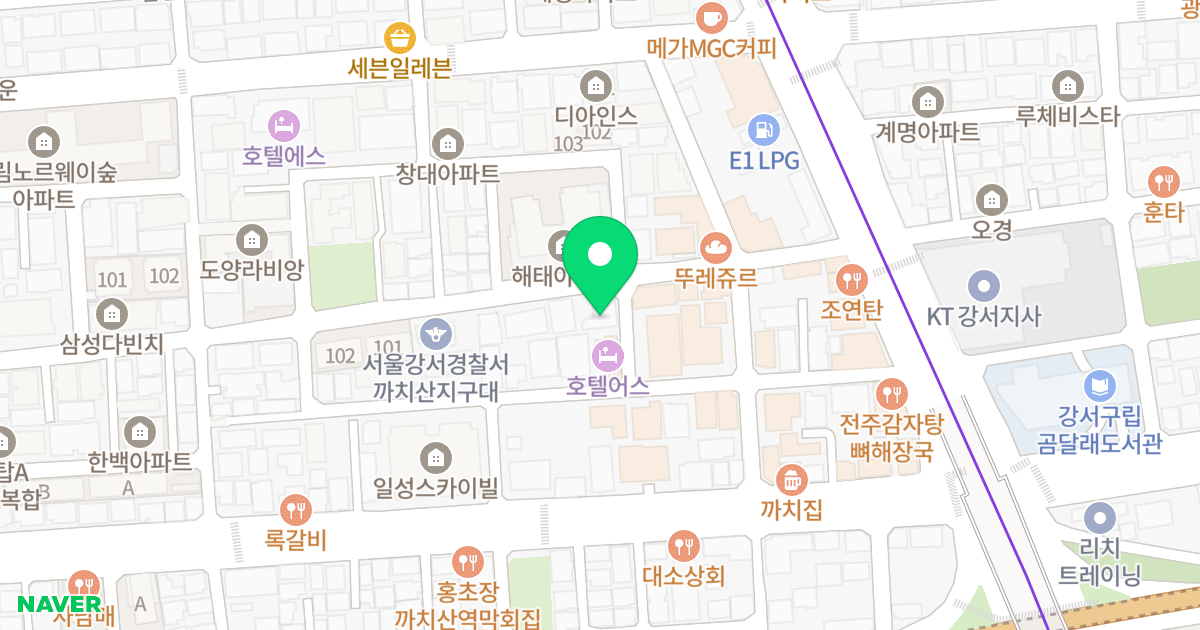 네스트인 위치 지도 - 서울특별시 강서구 강서로7길 23