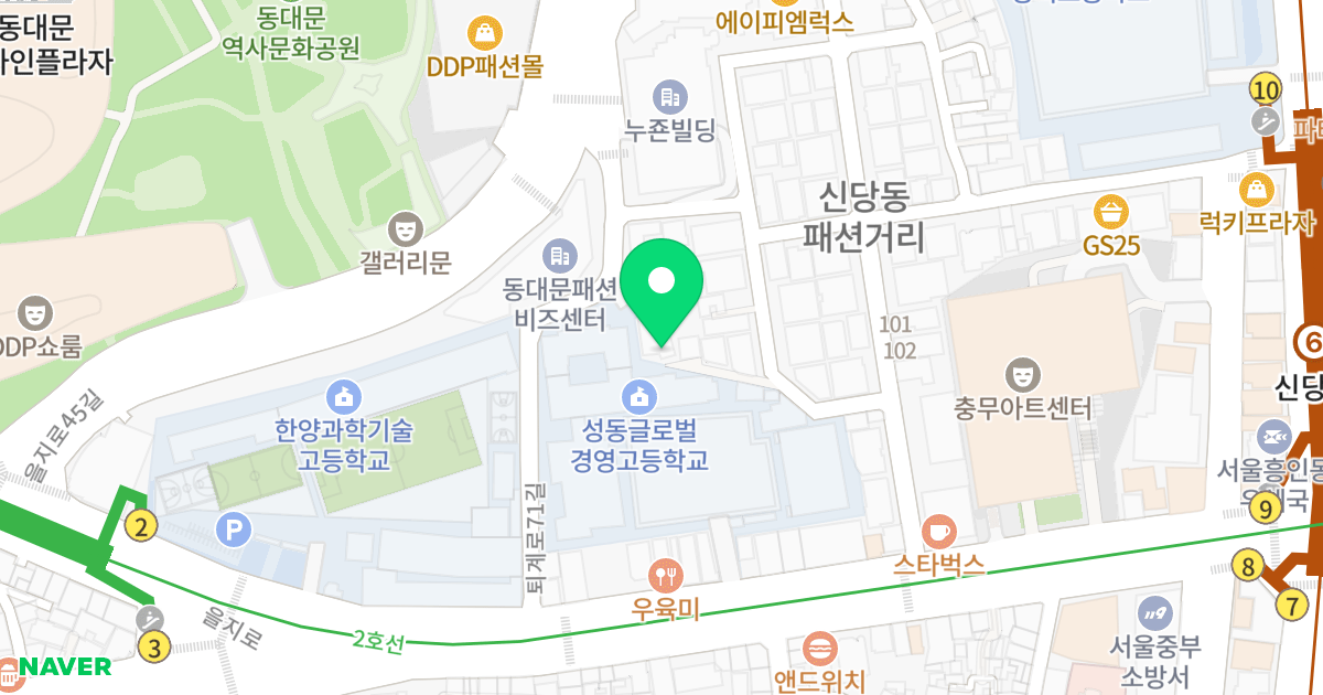 카임34 위치 지도 - 서울특별시 중구 퇴계로71길 34