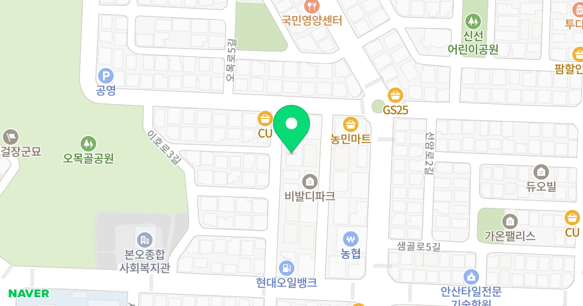 (948-1) 위치 지도 - 경기도 안산시 상록구 이호로4길 14