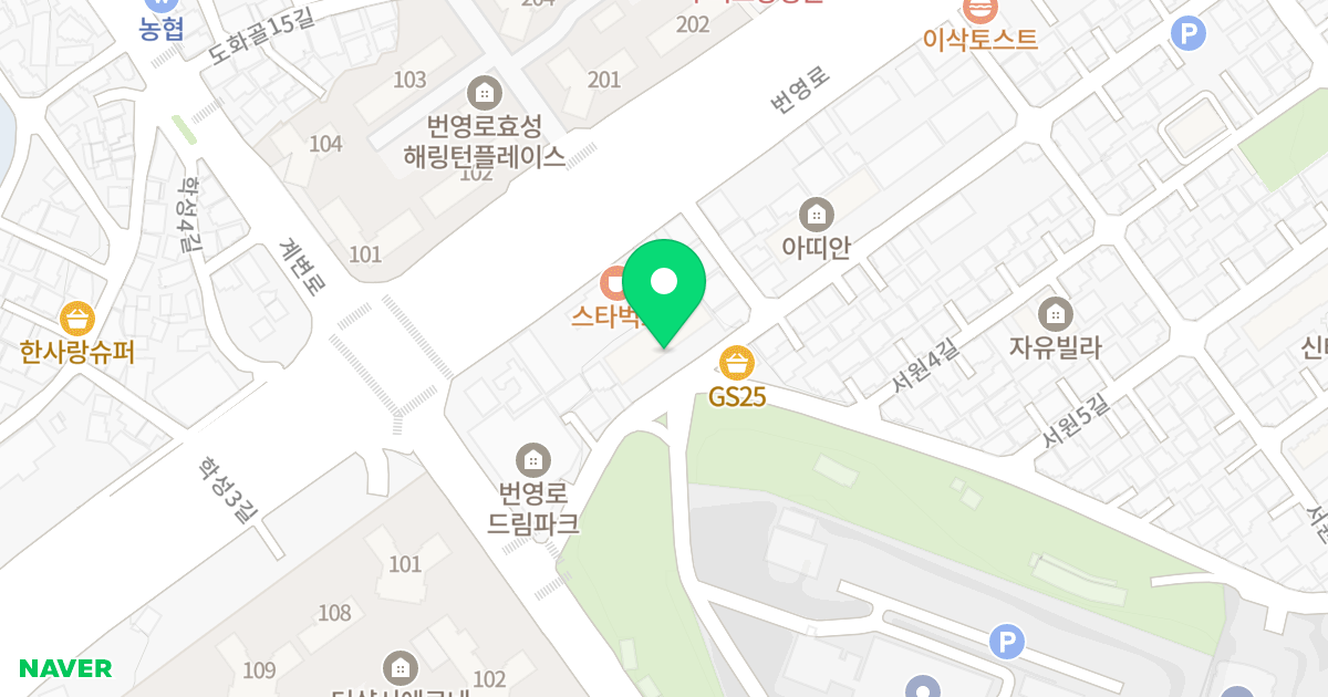 (40-16) 위치 지도 - 울산광역시 중구 서원3길 62