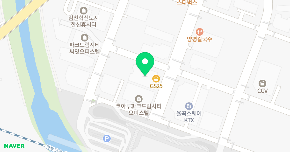 영무 메트로 위치 지도 - 경상북도 김천시