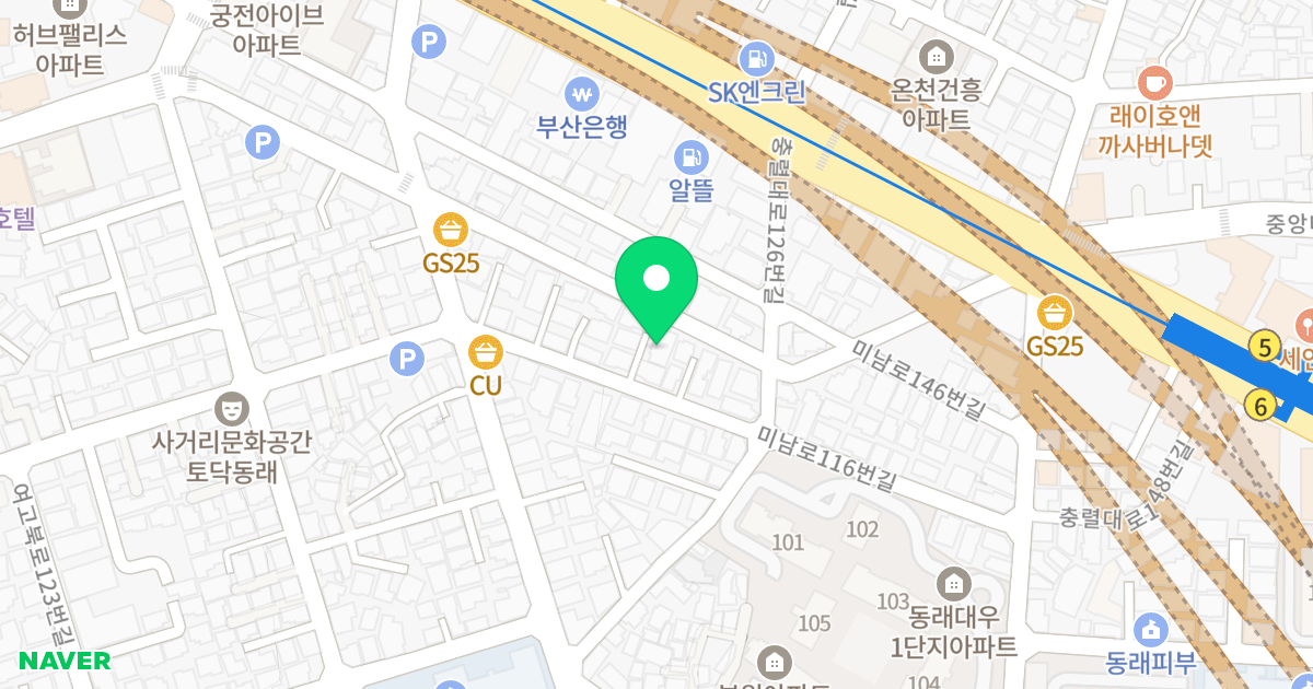 금강빌 위치 지도 - 부산광역시 동래구 미남로132번길 82