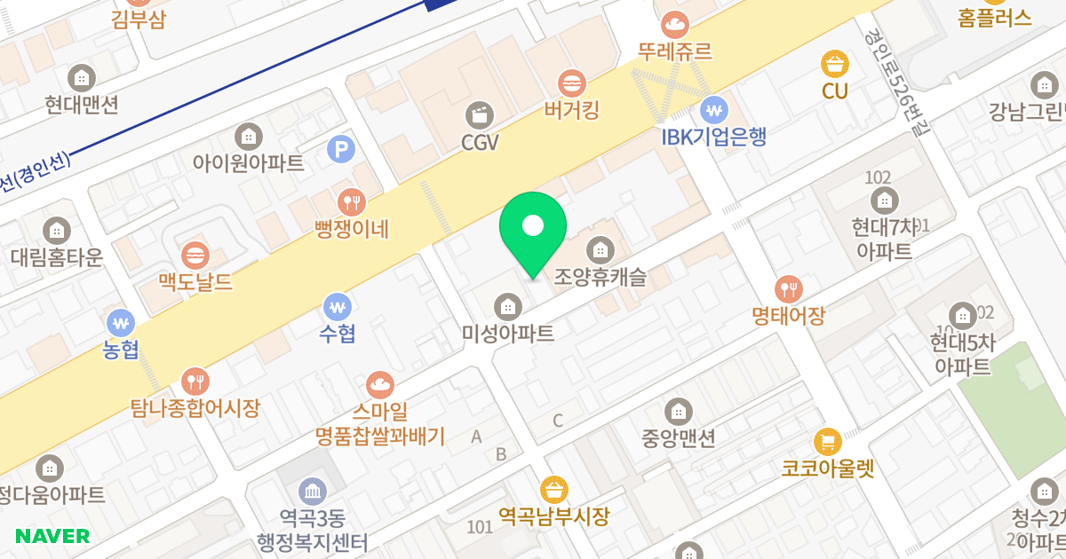 광백드림빌 위치 지도 - 경기도 부천시 소사구  24