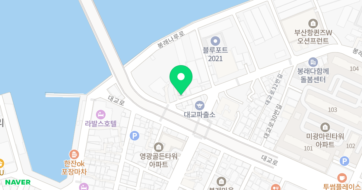 (187-12) 위치 지도 - 부산광역시 영도구 대교로46번길 7