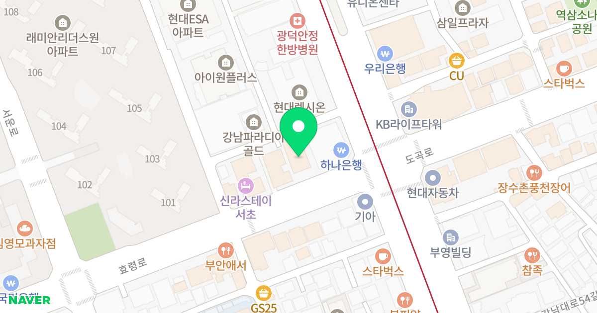 청화오피스텔 위치 지도 - 서울특별시 서초구 효령로 431