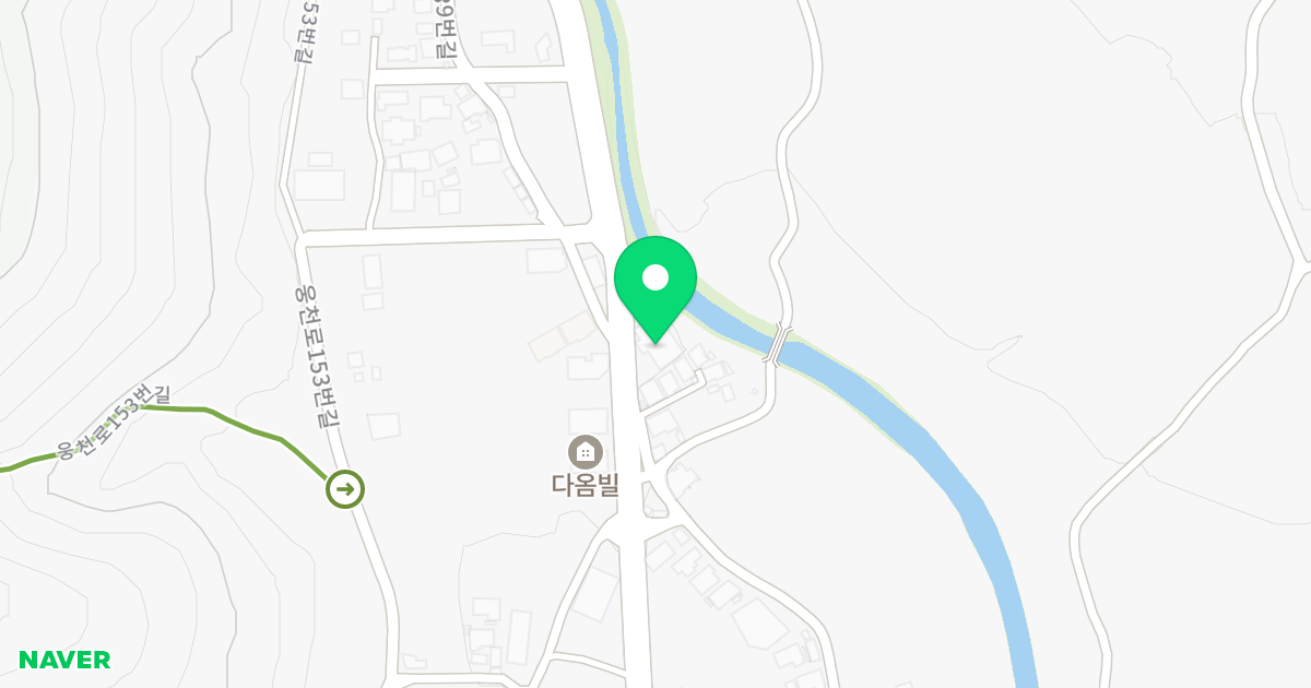 정원하우스 위치 지도 - 경상남도 창원시 진해구 웅천북로 34