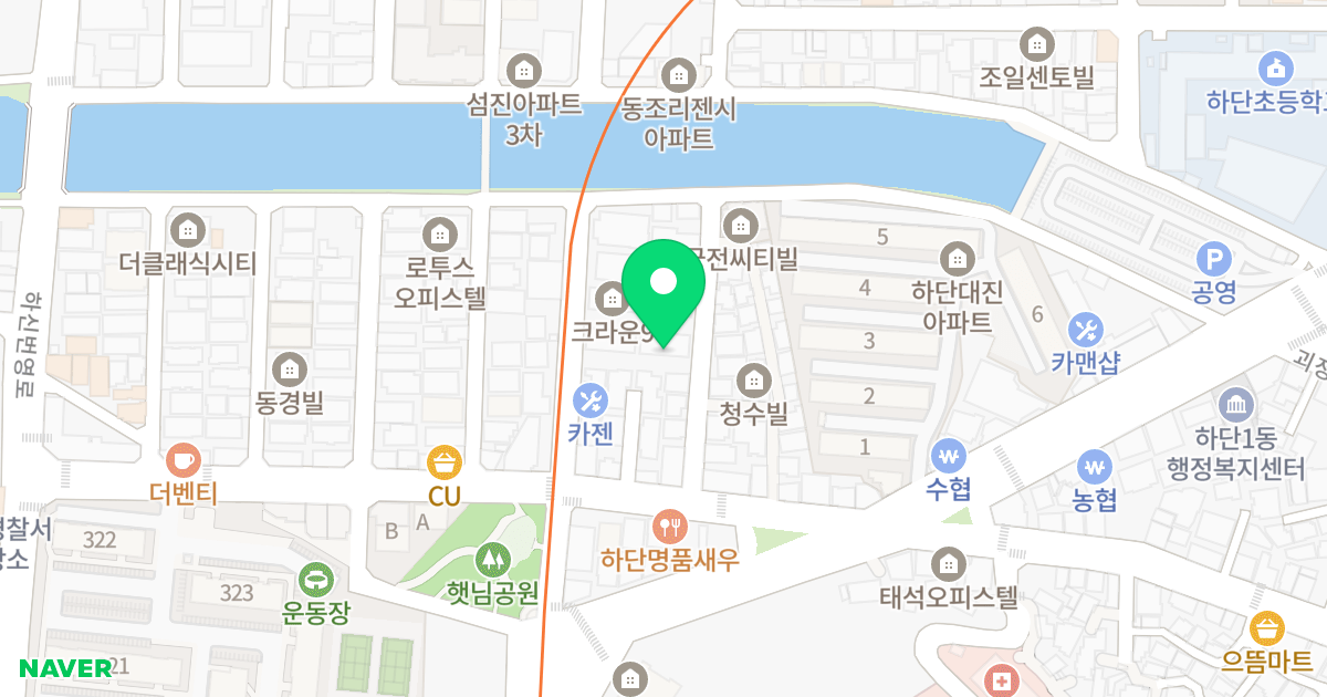 CROWN 35 위치 지도 - 부산광역시 사하구 동매로29번길 11