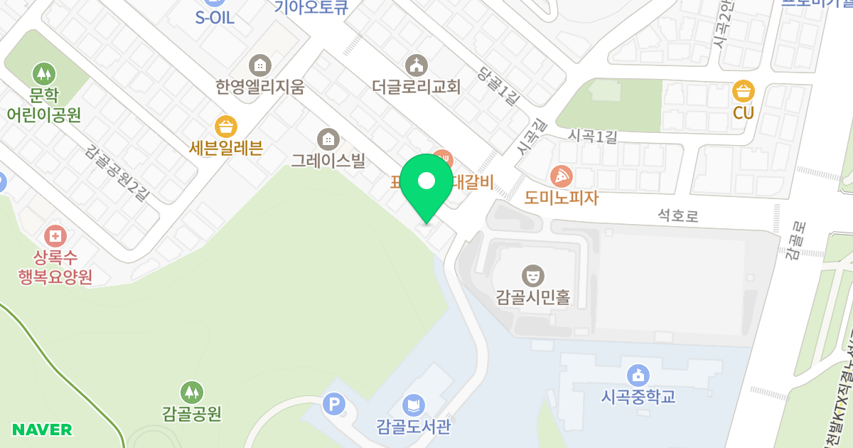 (1319-1) 위치 지도 - 경기도 안산시 상록구 감골공원안길 14