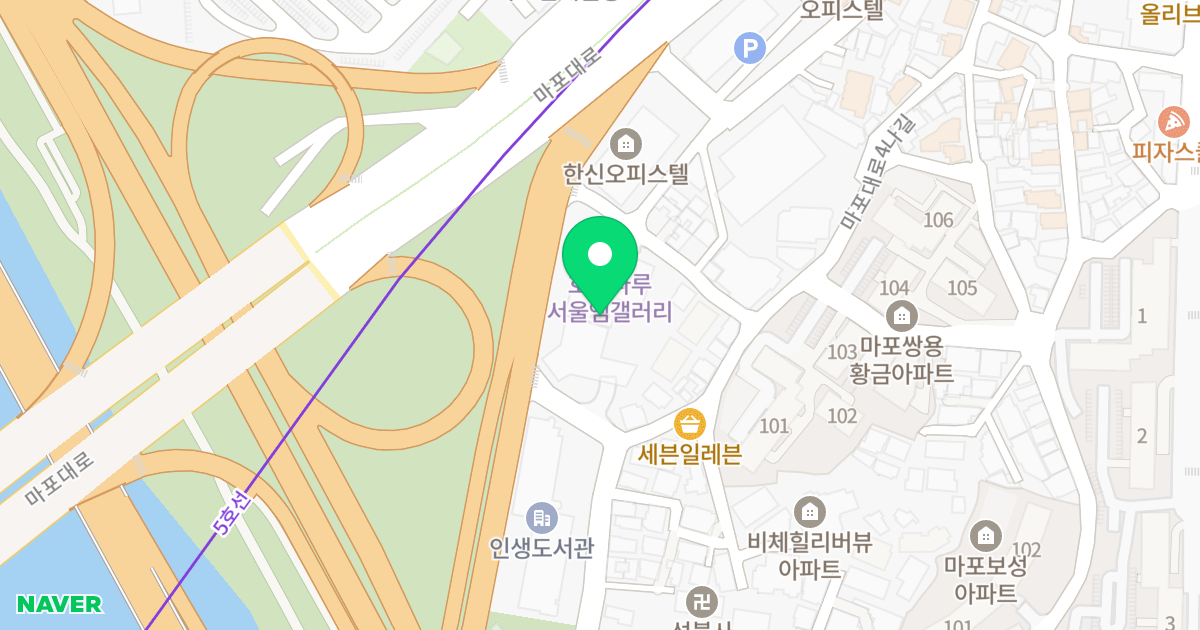 나루 위치 지도 - 서울특별시 마포구