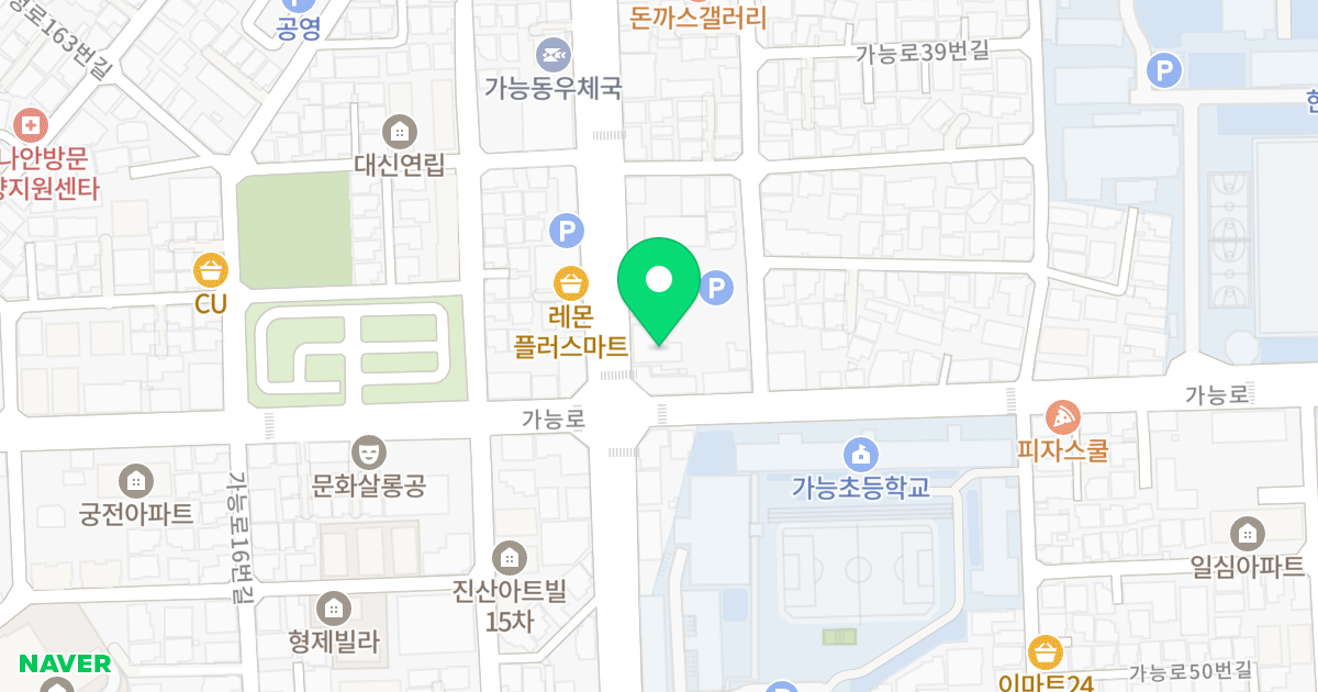 라온팰리스 위치 지도 - 경기도 의정부시 의정로 156