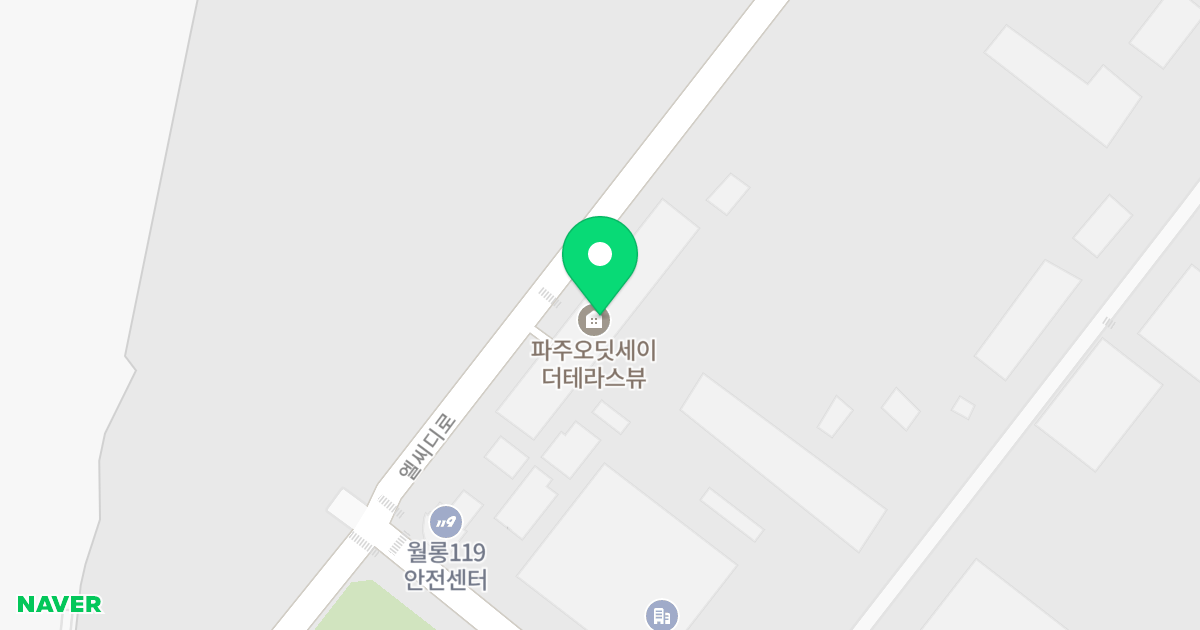 오딧세이 위치 지도 - 경기도 파주시 월롱면