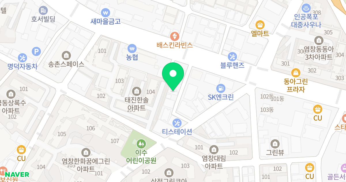 보노하우스 위치 지도 - 서울특별시 강서구 양천로 714-10