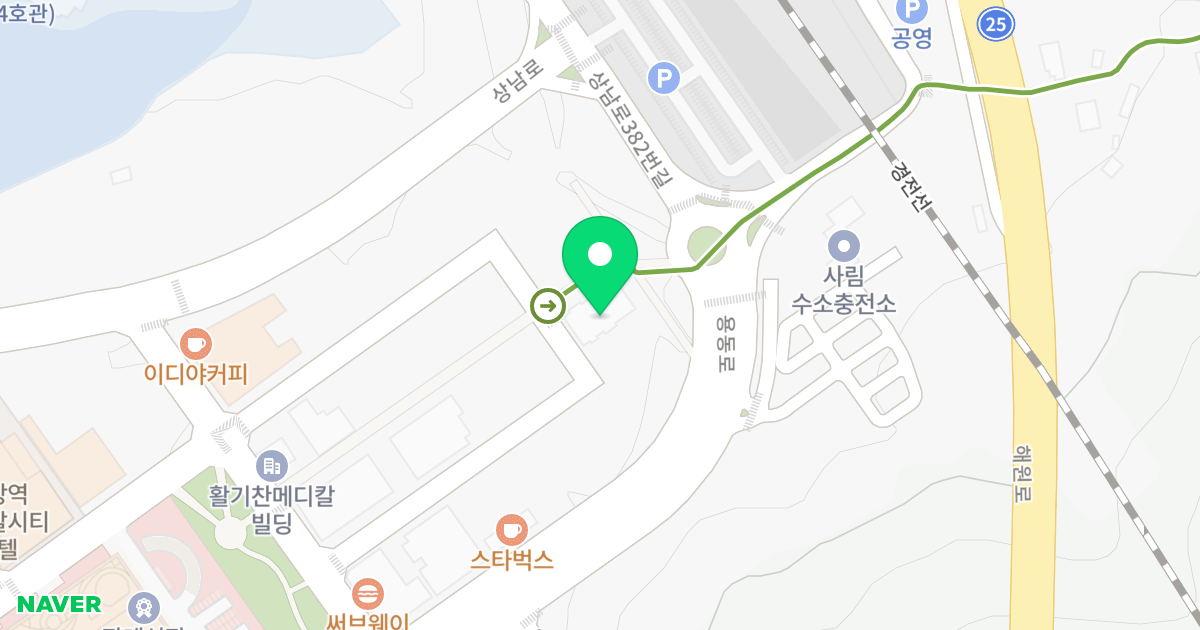 SH타워 위치 지도 - 경상남도 창원시 의창구 용동로83번안길 18