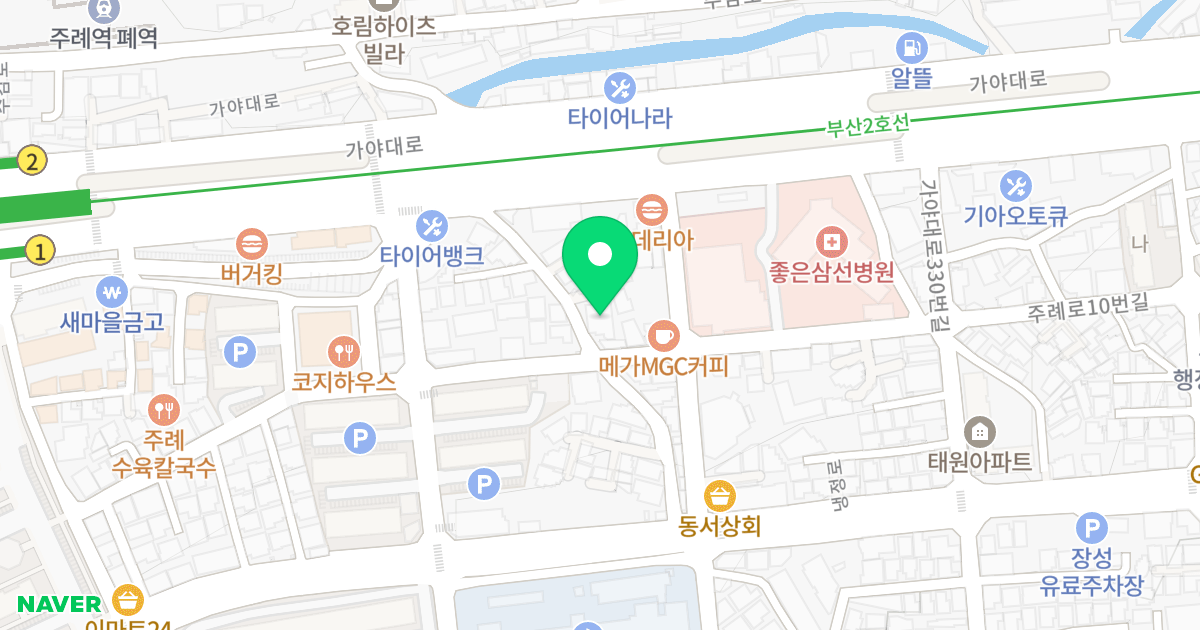 (135-5) 위치 지도 - 부산광역시 사상구 가야대로310번길 15