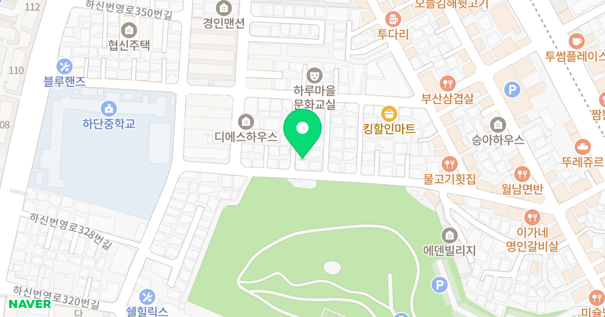 (500-24) 위치 지도 - 부산광역시 사하구 낙동대로519번길 60