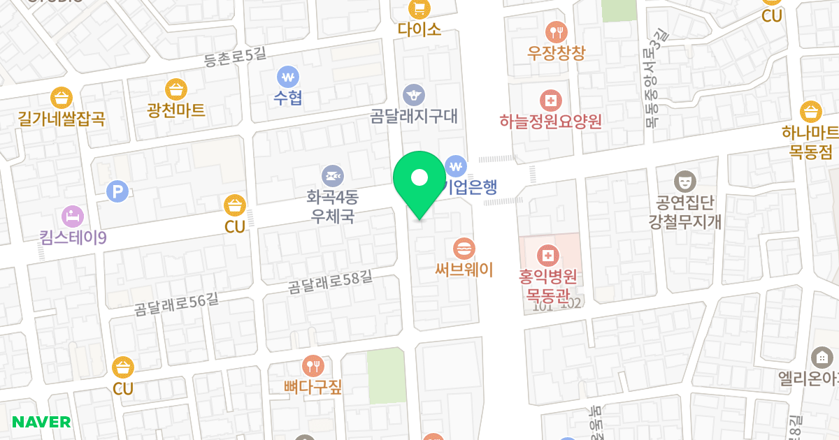 (781-13) 위치 지도 - 서울특별시 강서구 곰달래로 272