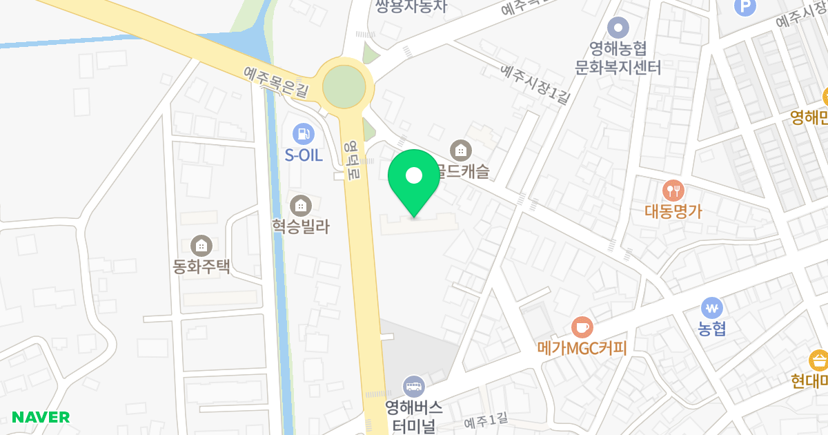 영해동보팰리스 위치 지도 - 경상북도 영덕군 영해면