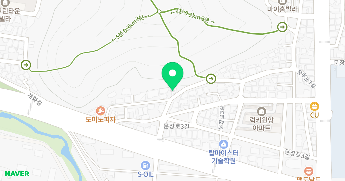 무지개빌 위치 지도 - 경상북도 구미시 문장로7길 26