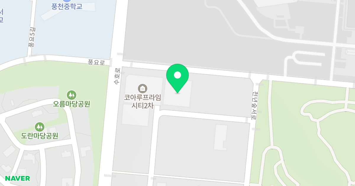 소담헌오피스텔 위치 지도 - 경상북도 안동시 풍천면 천년숲서로 43-14