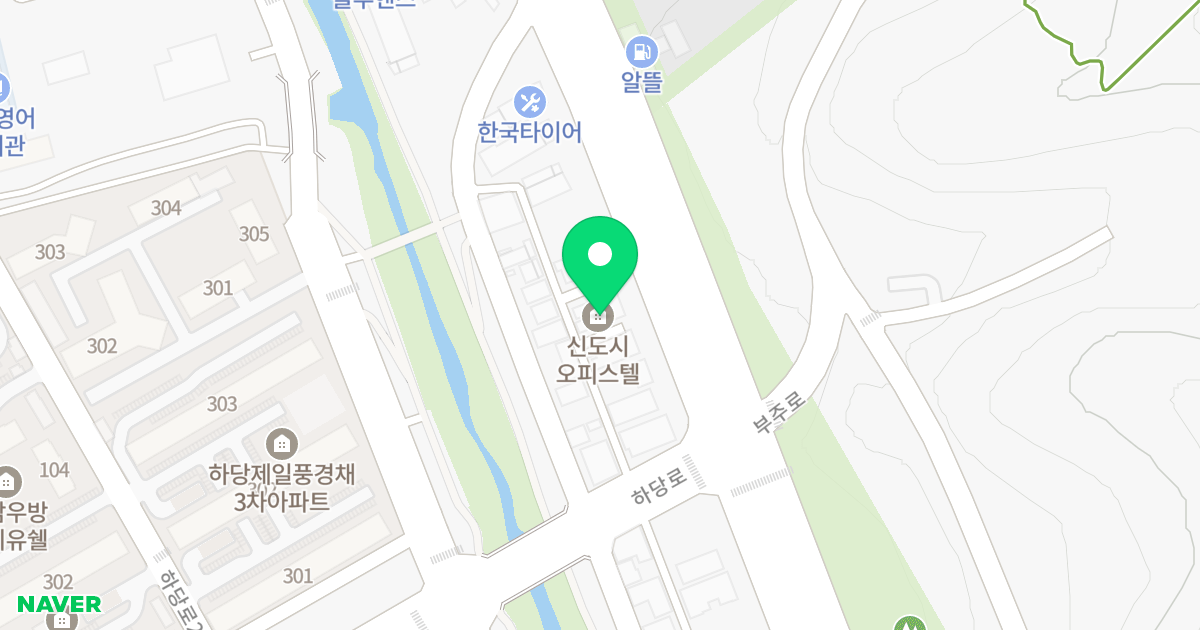 신도시오피스텔 위치 지도 - 전라남도 목포시 하당로311번길 8