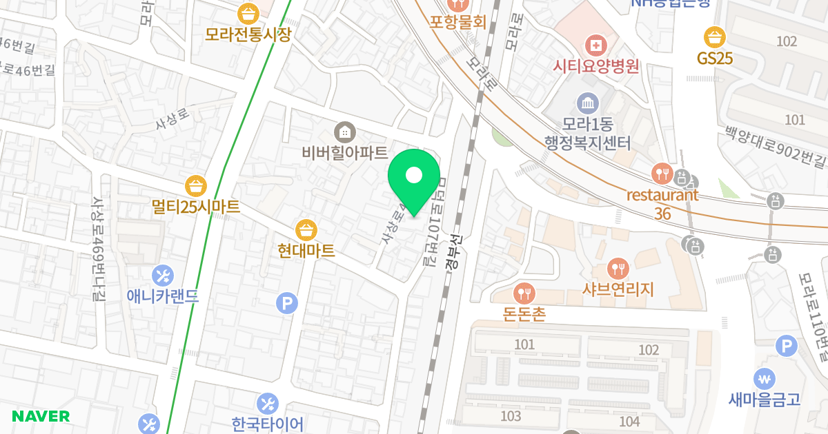 휴라이프빌 위치 지도 - 부산광역시 사상구