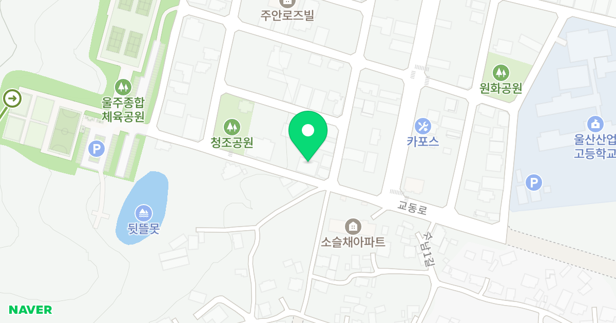 린파크뷰 위치 지도 - 울산광역시 울주군 삼남읍