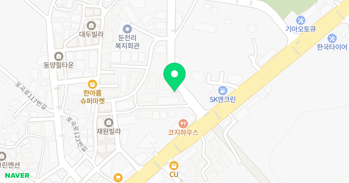 빌폴라리스 위치 지도 - 경기도 용인시 처인구 포곡읍 포곡로141번길 5