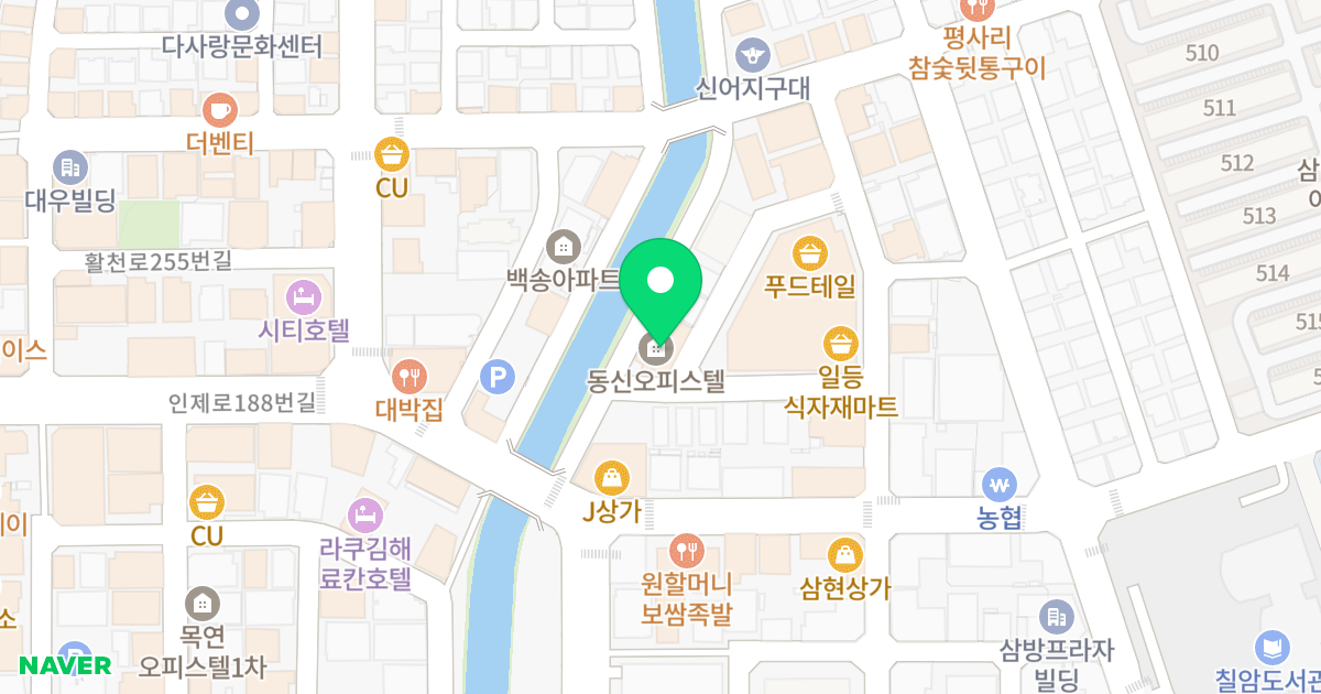 동신 오피스텔 위치 지도 - 경상남도 김해시 활천로267번길 27-20