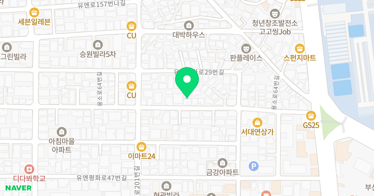 예림 위치 지도 - 부산광역시 남구 용소로64번길 40