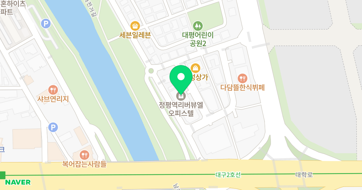 (437-2) 위치 지도 - 경상북도 경산시 강변동로 288