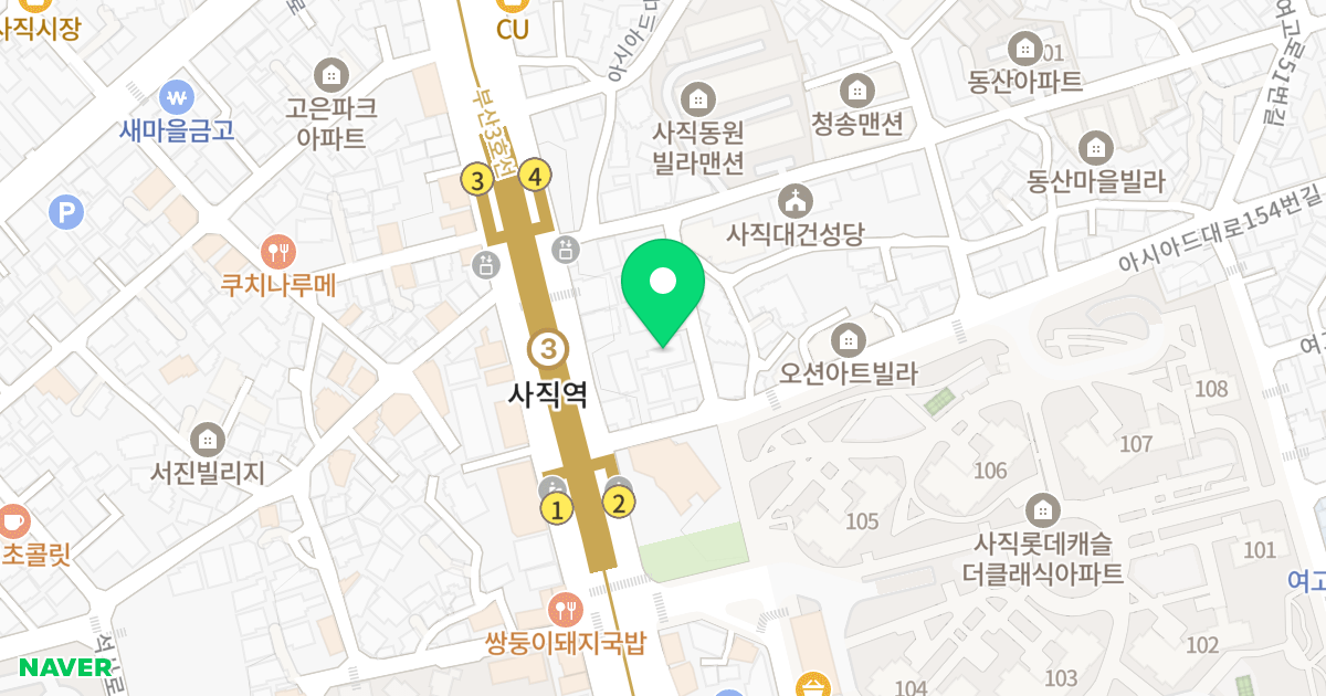 하이스트 위치 지도 - 부산광역시 동래구 아시아드대로164번가길 12