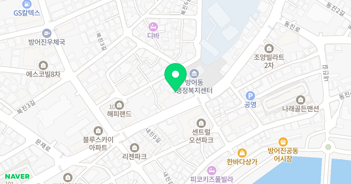 서희빌라 위치 지도 - 울산광역시 동구 꽃바위로 321-1